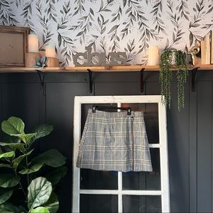 Abercrombie & Fitch houndstooth mini skirt NWT